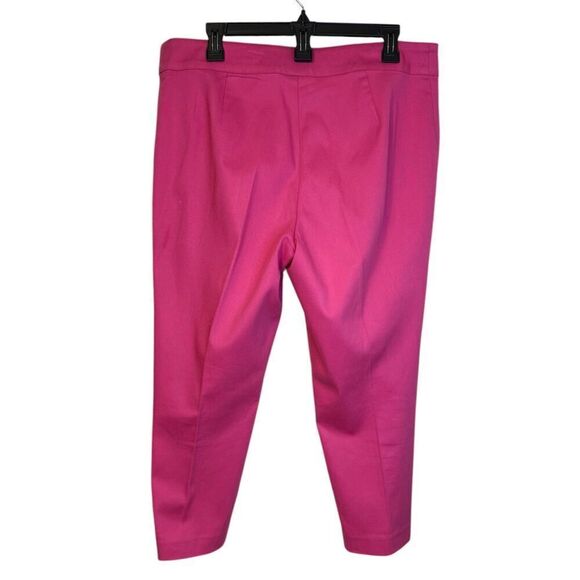 Monroe and Main Cropped Pants Hot Pink Sz. 12 Spring Vacation - Picture 5 of 7